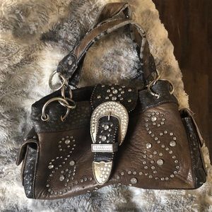 Mountain Wesr Cowgirl Purse with rhinestones